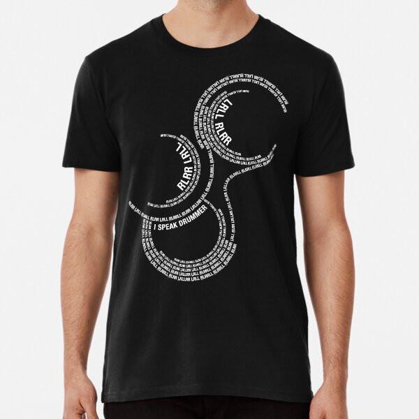 I Speak Drummer - Paradiddle Drum Rudiment R S to 5XL Made in the AU/USA T-Shirt 3XL
I Speak Drummer - Paradiddle Drum Rudiment R S to 5XL Made in the AU/USA T-Shirt 3XL