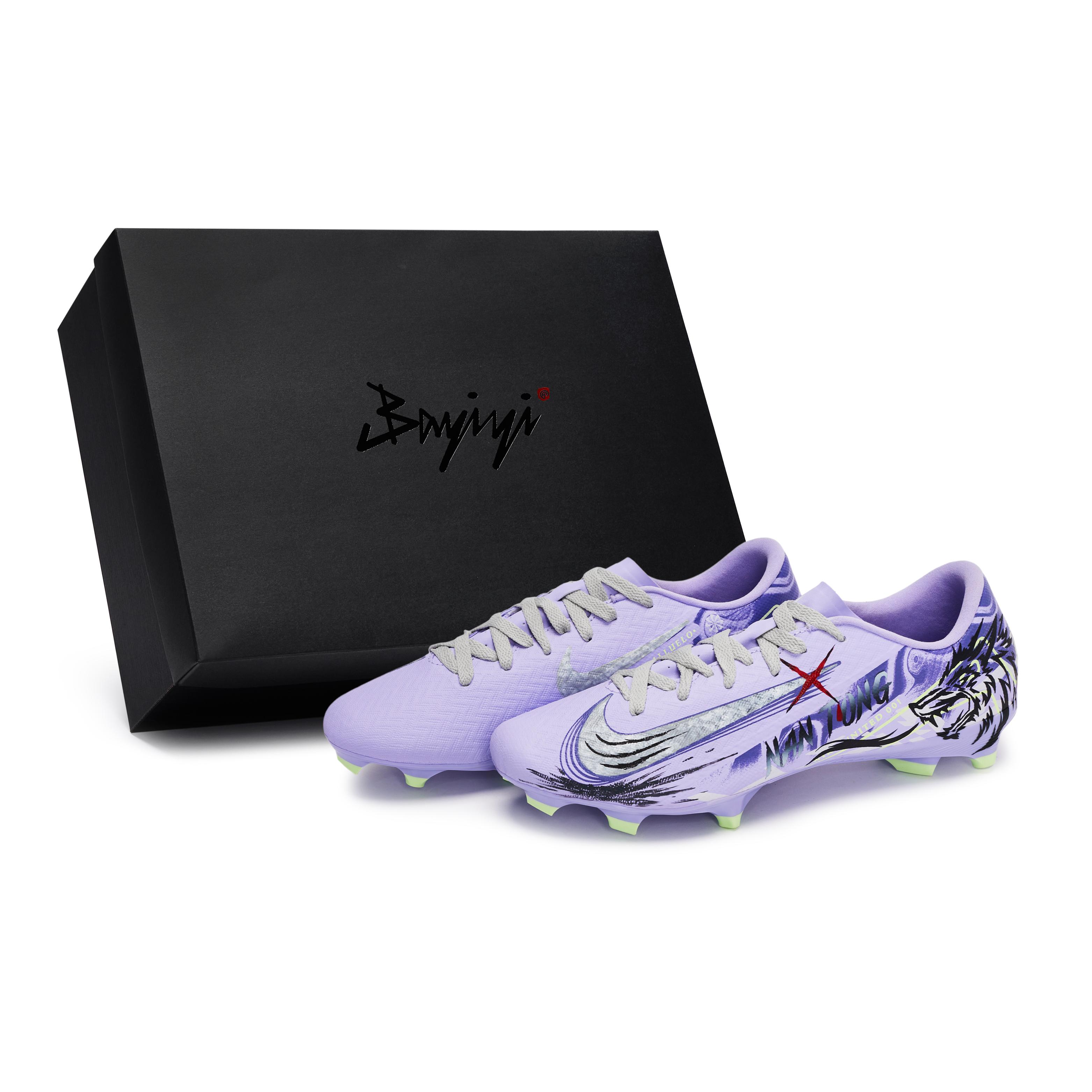 Nike Mercurial Vapor 16 Cushioning Soccer Shoes Unisex Black Gray Purple Green HF1604-500(Team80-S-BOX) 45
Nike Mercurial Vapor 16 Cushioning Soccer Shoes Unisex Black Gray Purple Green HF1604-500(Team80-S-BOX) 45