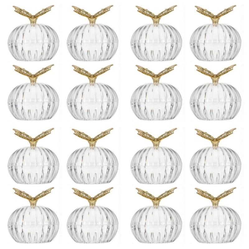 16pcs Plastic Candy Boxes European-gold-plated Butterflies Wedding Small Gifts Round-bottom Storage Boxes for Parties and Events 6x6.5cm
16pcs Plastic Candy Boxes European-gold-plated Butterflies Wedding Small Gifts Round-bottom Storage Boxes for Parties and Events 6x6.5cm