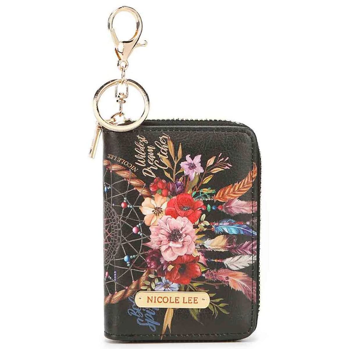 NICOLE LEE PRT6810 Card Case Business Card Holder Compact Illustration Print Mini Wallet Round Zipper Wallet Vegan Leather Vegan Flower Small Rose 
NICOLE LEE PRT6810 Card Case Business Card Holder Compact Illustration Print Mini Wallet Round Zipper Wallet Vegan Leather Vegan Flower Small Rose