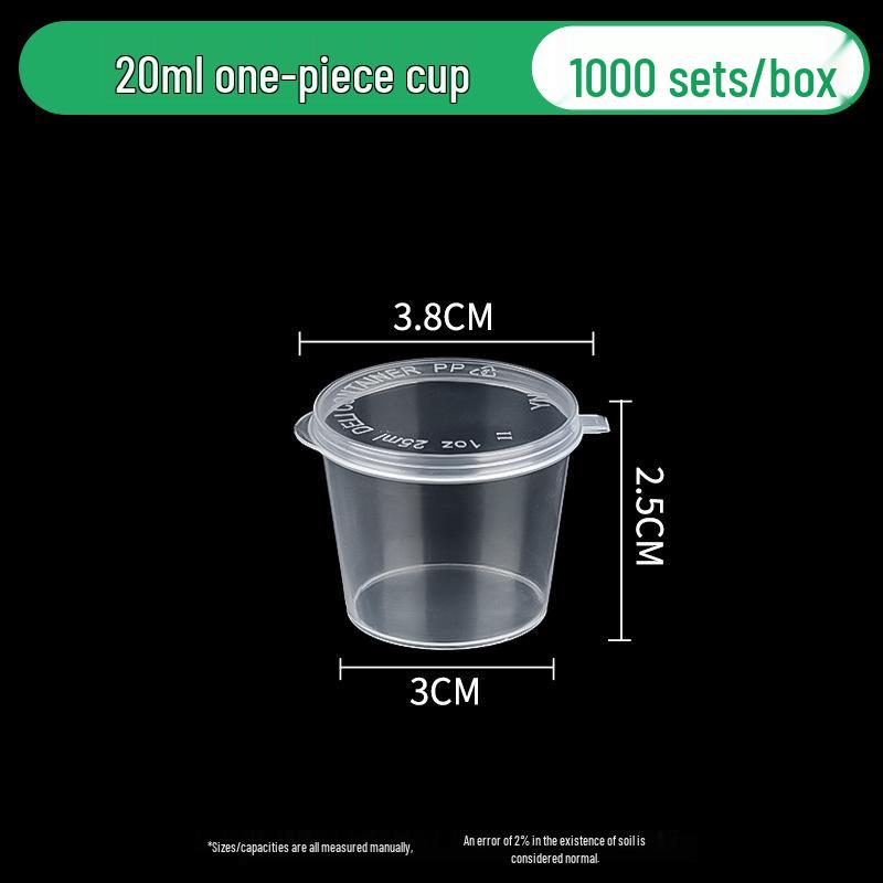 Round Disposable Sauce Cups - 25/50/100ml | Portioning & Takeaway Containers
Round Disposable Sauce Cups - 25/50/100ml | Portioning & Takeaway Containers