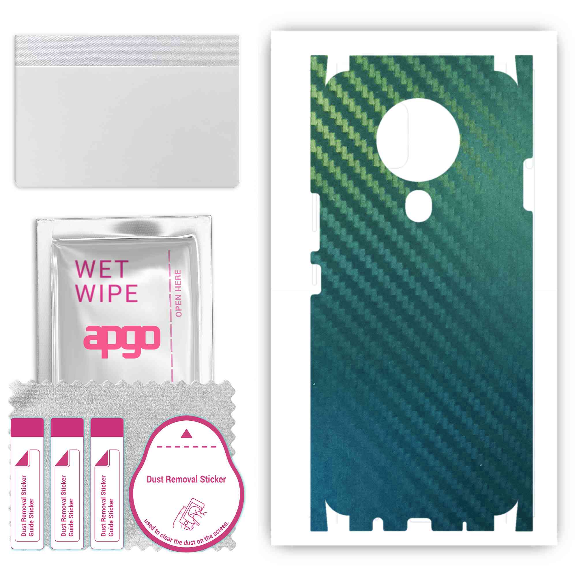 Apgo Protective Skin Sticker for the back+sides compatible with Tecno Spark 6, Full Wrap Film, Foil, Vinyl - Pattern Carbon Chameleon CAKA1
Apgo Protective Skin Sticker for the back+sides compatible with Tecno Spark 6, Full Wrap Film, Foil, Vinyl - Pattern Carbon Chameleon CAKA1