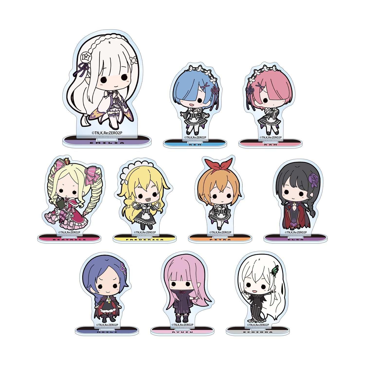 ре:Re:ZERO -Начиная жизнь в другом мире- Торговый акриловый стенд TINY КОРОБКА из 10 штук
ре:Re:ZERO -Начиная жизнь в другом мире- Торговый акриловый стенд TINY КОРОБКА из 10 штук
