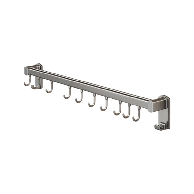 Yweel No-Drill Kitchen Hooks, Hanging Rods for Spatulas And Utensils, Wall-Mounted Storage Rack, Multifunctional Kitchen Organizer сірий
Yweel No-Drill Kitchen Hooks, Hanging Rods for Spatulas And Utensils, Wall-Mounted Storage Rack, Multifunctional Kitchen Organizer сірий