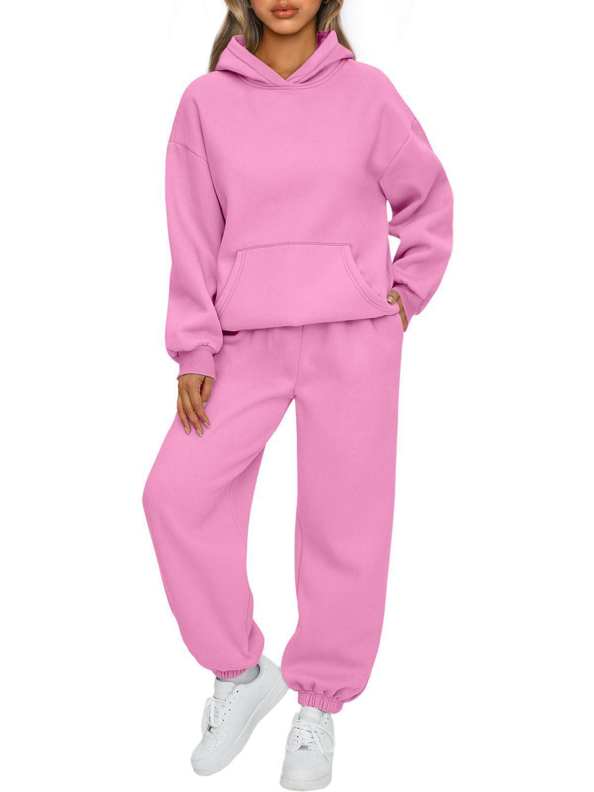 Women s Two Piece Casual Hoodie Loose Pants Sportswear Fashion Set 2XL рожевий
Women s Two Piece Casual Hoodie Loose Pants Sportswear Fashion Set 2XL рожевий