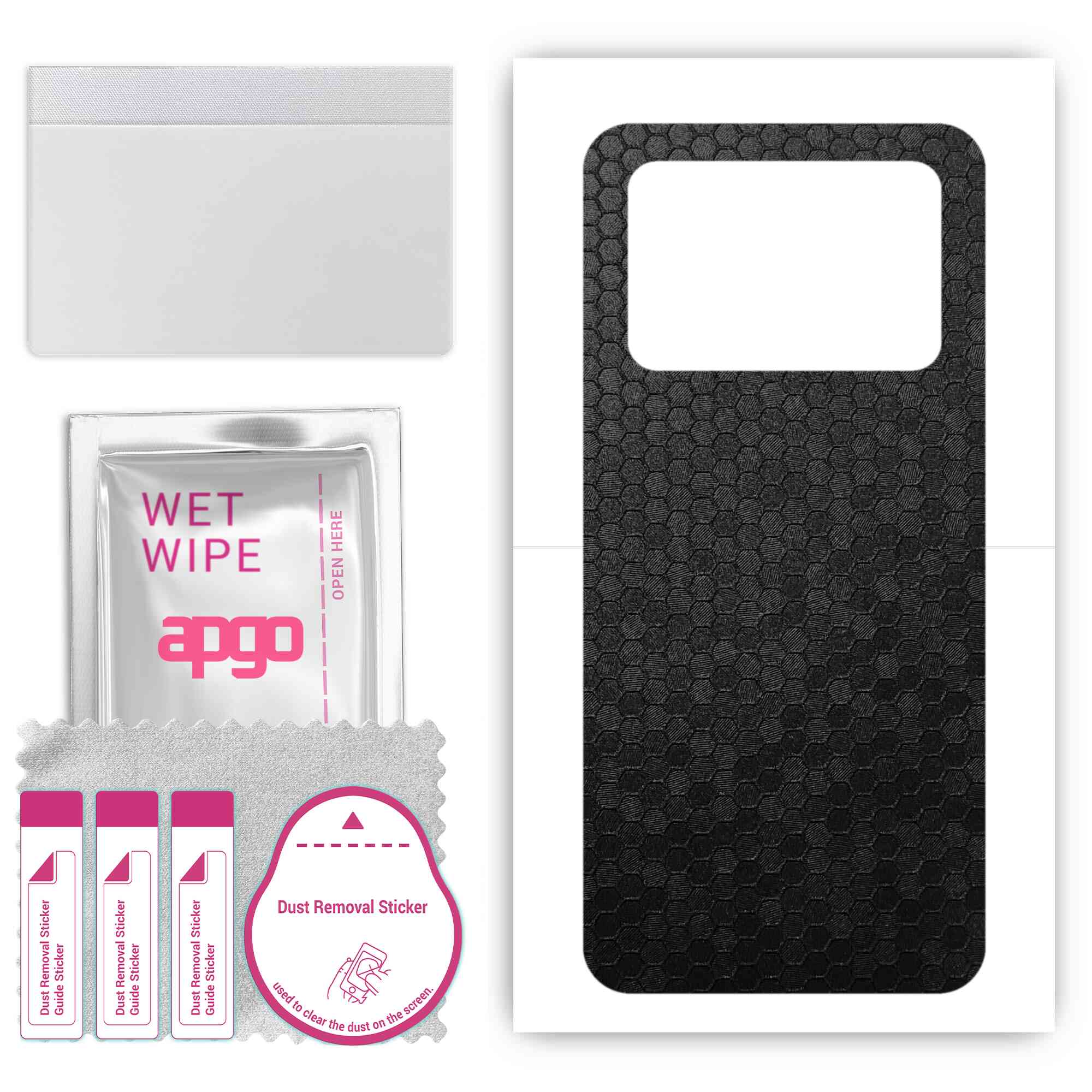 apgo Protective Skin Sticker for the back compatible with Xiaomi Poco M4 5G, Wrap Film, Foil, Vinyl - Pattern Black Honeycomb
apgo Protective Skin Sticker for the back compatible with Xiaomi Poco M4 5G, Wrap Film, Foil, Vinyl - Pattern Black Honeycomb