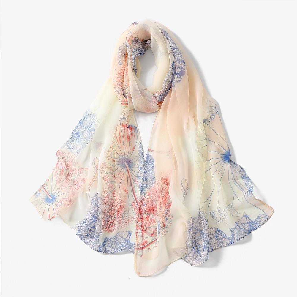 Fashion Embroidered Silk Scarf Breathable Smooth Long Wraps Silk Sun-Resistant Bandana For Women
Fashion Embroidered Silk Scarf Breathable Smooth Long Wraps Silk Sun-Resistant Bandana For Women