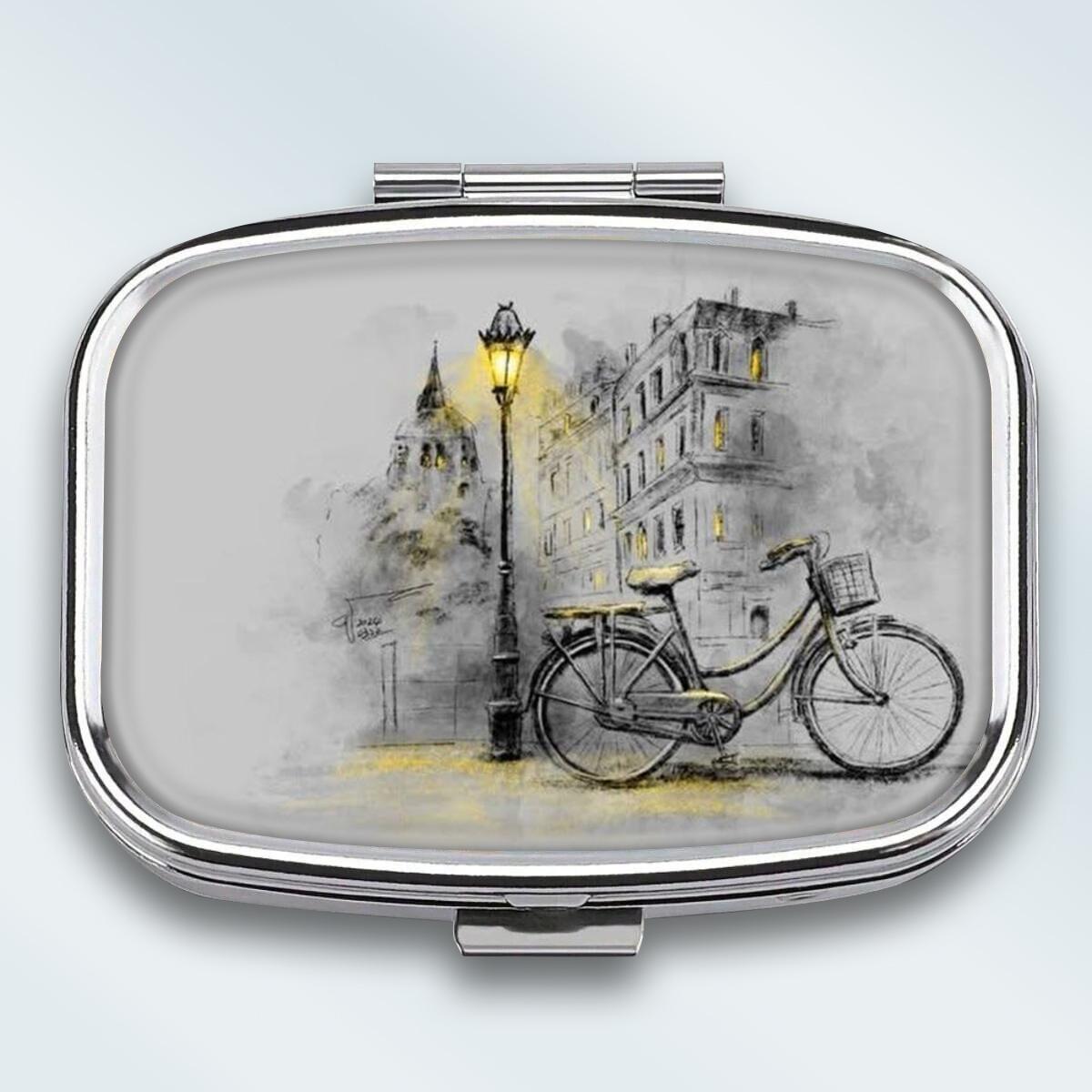 Portable Pill Box with 2 Compartments, Mini Metal Medicine Organizer Case, Cute Printed Pill Container for Vitamins, Pills, Jewelry, Travel, Daily Use
Portable Pill Box with 2 Compartments, Mini Metal Medicine Organizer Case, Cute Printed Pill Container for Vitamins, Pills, Jewelry, Travel, Daily Use