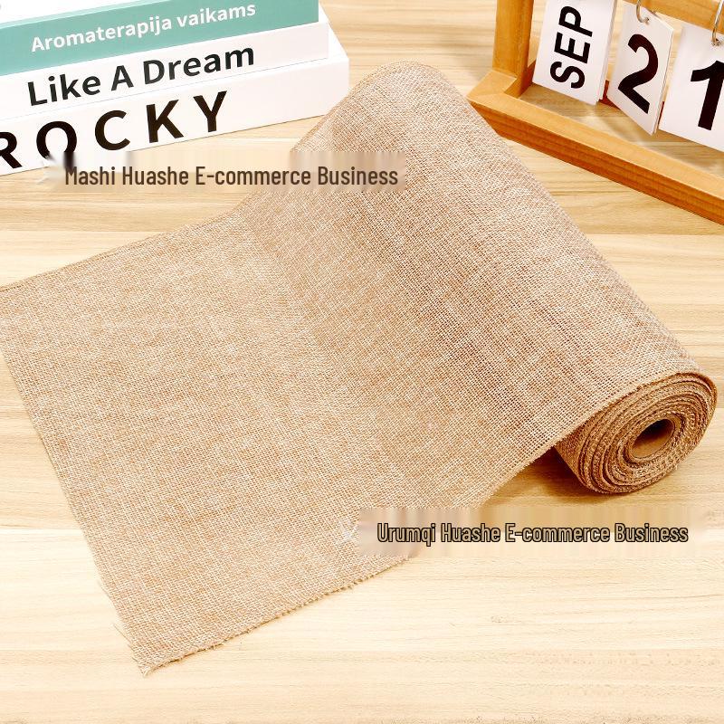 Solid Color Jute Burlap Table Runner - Decorative American Country Style for Home Dining 28cm x 5m льняной
Solid Color Jute Burlap Table Runner - Decorative American Country Style for Home Dining 28cm x 5m льняной