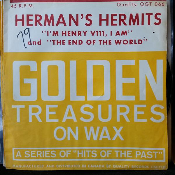 7-дюймовая пластинка HERMANS HERMITS Im Henry The VIII I Am QGT066X Качество 1968 Канада Поп Б/у
7-дюймовая пластинка HERMANS HERMITS Im Henry The VIII I Am QGT066X Качество 1968 Канада Поп Б/у