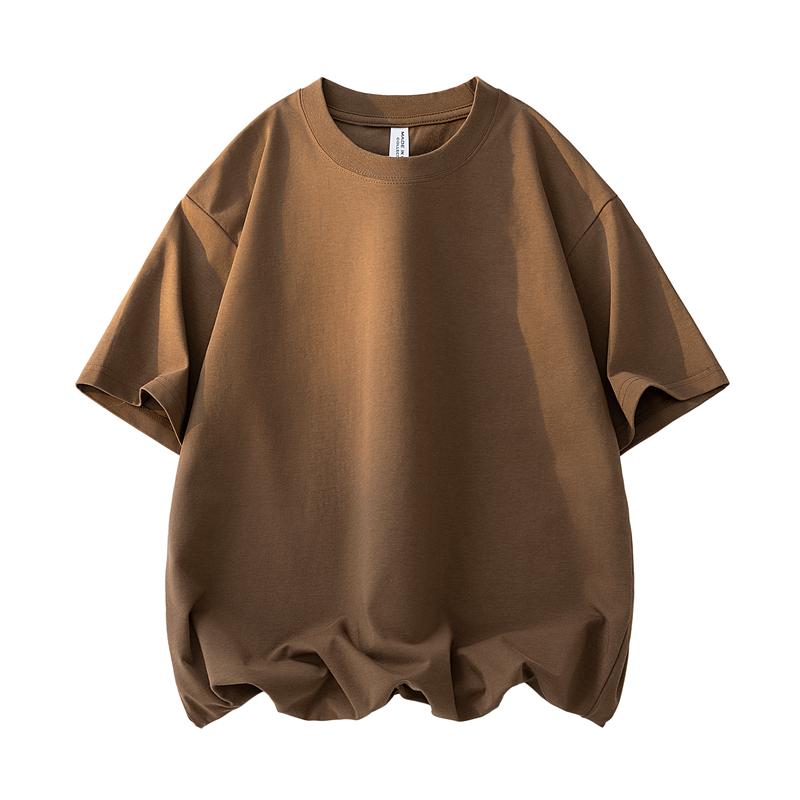 Short-sleeved T-shirt Casual Off-shoulder Pure Cotton Short-sleeved T-shirt 3XL кавовий
Short-sleeved T-shirt Casual Off-shoulder Pure Cotton Short-sleeved T-shirt 3XL кавовий