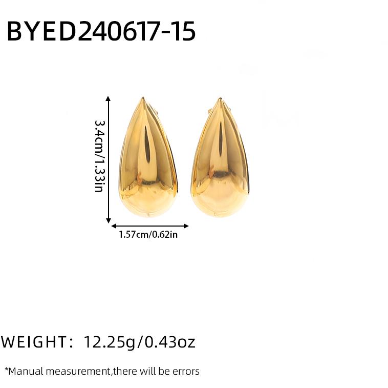 Hot selling Stainless Steel Water Drop Dangle Statement Earrings Gold Copper Color Metal Rust Proof Daily Wear Zircon Gift
Hot selling Stainless Steel Water Drop Dangle Statement Earrings Gold Copper Color Metal Rust Proof Daily Wear Zircon Gift