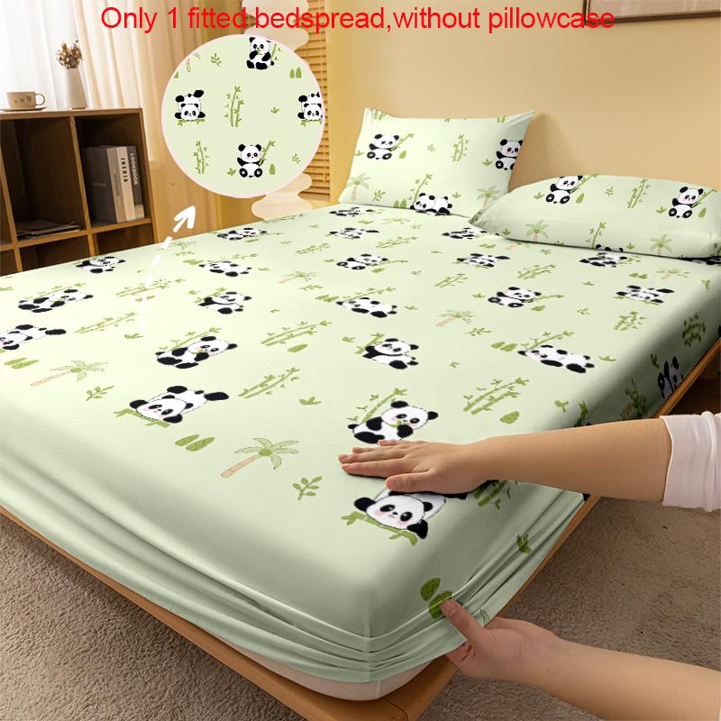 1 Cartoon Cute Plant Animal Panda Printed Matte Fitted Sheet, Bedroom Printed Bed Cover, Bedding (Excluding Pillowcases) 71x132cm
1 Cartoon Cute Plant Animal Panda Printed Matte Fitted Sheet, Bedroom Printed Bed Cover, Bedding (Excluding Pillowcases) 71x132cm