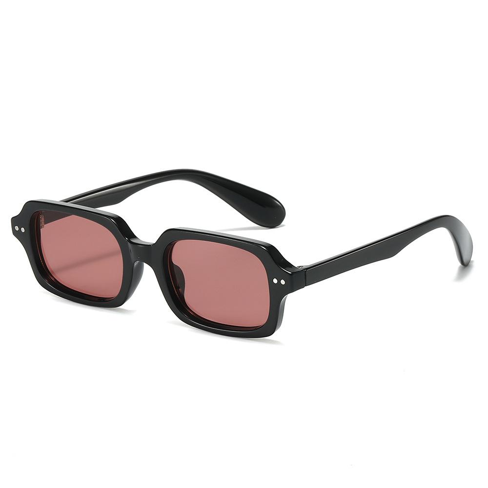 Classic Rivet Square Vintage Sunglasses Women For Men Luxury Brand Designer Shades Small Frame Punk Popular Sun Glasses UV
Classic Rivet Square Vintage Sunglasses Women For Men Luxury Brand Designer Shades Small Frame Punk Popular Sun Glasses UV