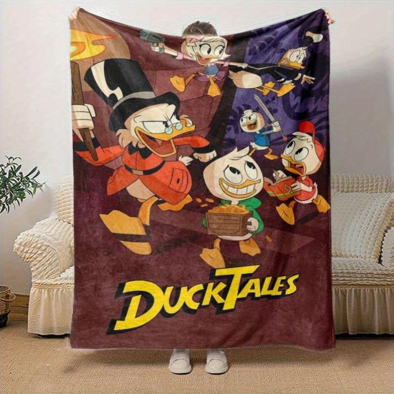 DuckTales Cartoon Flannel Blanket - Ultra-Soft, Cozy, and Comfortable for Sofa, Bedroom, Camping, and Travel - Four-Season Versatility, Vibr 130x150cm
DuckTales Cartoon Flannel Blanket - Ultra-Soft, Cozy, and Comfortable for Sofa, Bedroom, Camping, and Travel - Four-Season Versatility, Vibr 130x150cm