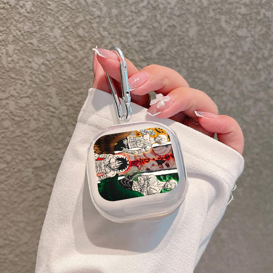 One Piece Handsome Luffy Clear Earphone Cases Cover With Hook Case For Samsung Galaxy Buds 2Pro 2 4 Pro 3Pro 3 FE 4Pro Live Buds Pro
One Piece Handsome Luffy Clear Earphone Cases Cover With Hook Case For Samsung Galaxy Buds 2Pro 2 4 Pro 3Pro 3 FE 4Pro Live Buds Pro