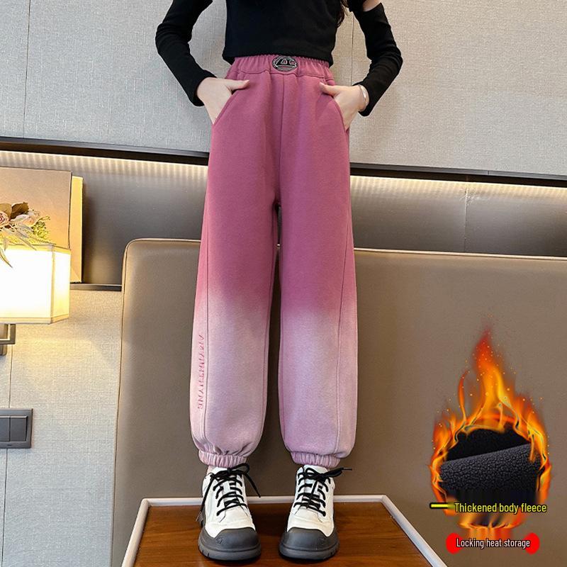 Спортивные штаны свободного кроя для девочек - Коллекция весна/осень 2025, Повседневная спортивная одежда для детей 150 cm
Спортивные штаны свободного кроя для девочек - Коллекция весна/осень 2025, Повседневная спортивная одежда для детей 150 cm