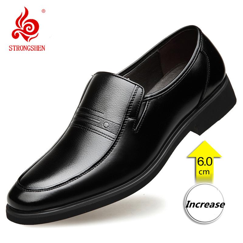 STRONGSHEN Italian Men Leather Shoes Warm Height Increase 6CM Loafers Dress Moccasins Breathable Slip on Driving Shoes Size 48 45 коричневий
STRONGSHEN Italian Men Leather Shoes Warm Height Increase 6CM Loafers Dress Moccasins Breathable Slip on Driving Shoes Size 48 45 коричневий
