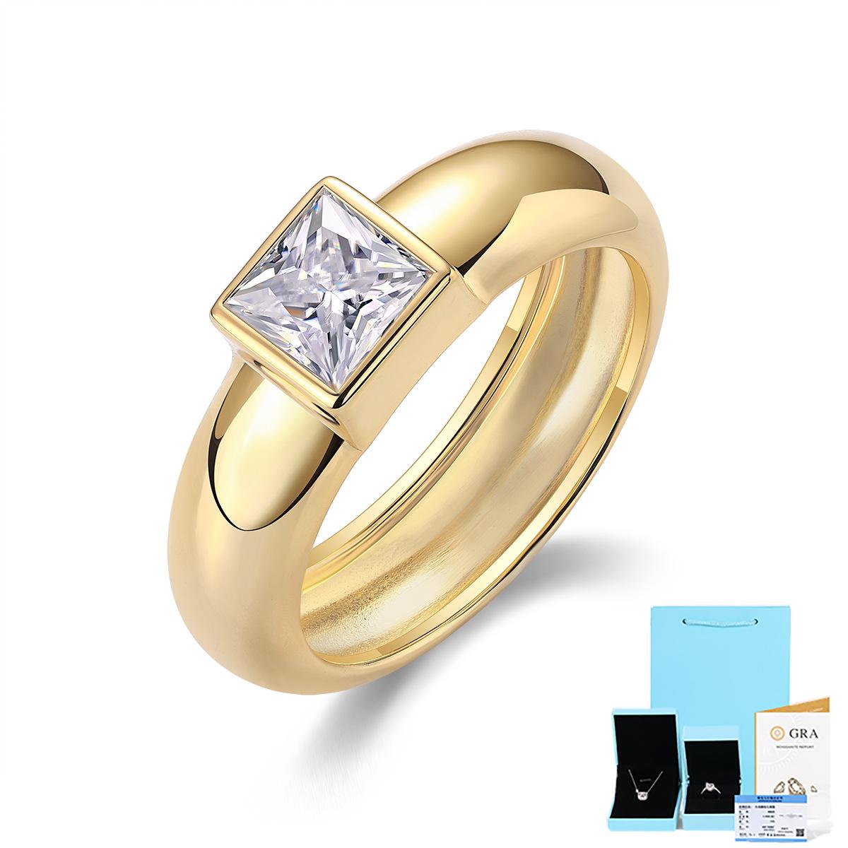 Кольцо из серебра S925 с муассанитом 1 карат, женское, нишевое, в стиле хай-энд, в стиле Ins, золотое, полностью серебряное ювелирное изделие Beauty No. 9
Кольцо из серебра S925 с муассанитом 1 карат, женское, нишевое, в стиле хай-энд, в стиле Ins, золотое, полностью серебряное ювелирное изделие Beauty No. 9