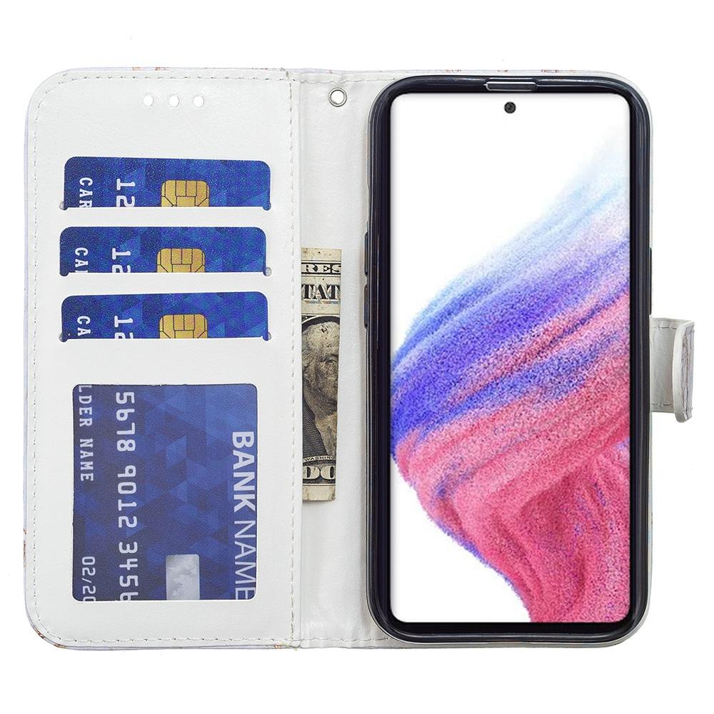 For Samsung Galaxy A33 5G Shock Absorption Pattern Printing PU Leather Wallet Stand Folio Cover with Wrist Strap Golden Butterfly
For Samsung Galaxy A33 5G Shock Absorption Pattern Printing PU Leather Wallet Stand Folio Cover with Wrist Strap Golden Butterfly