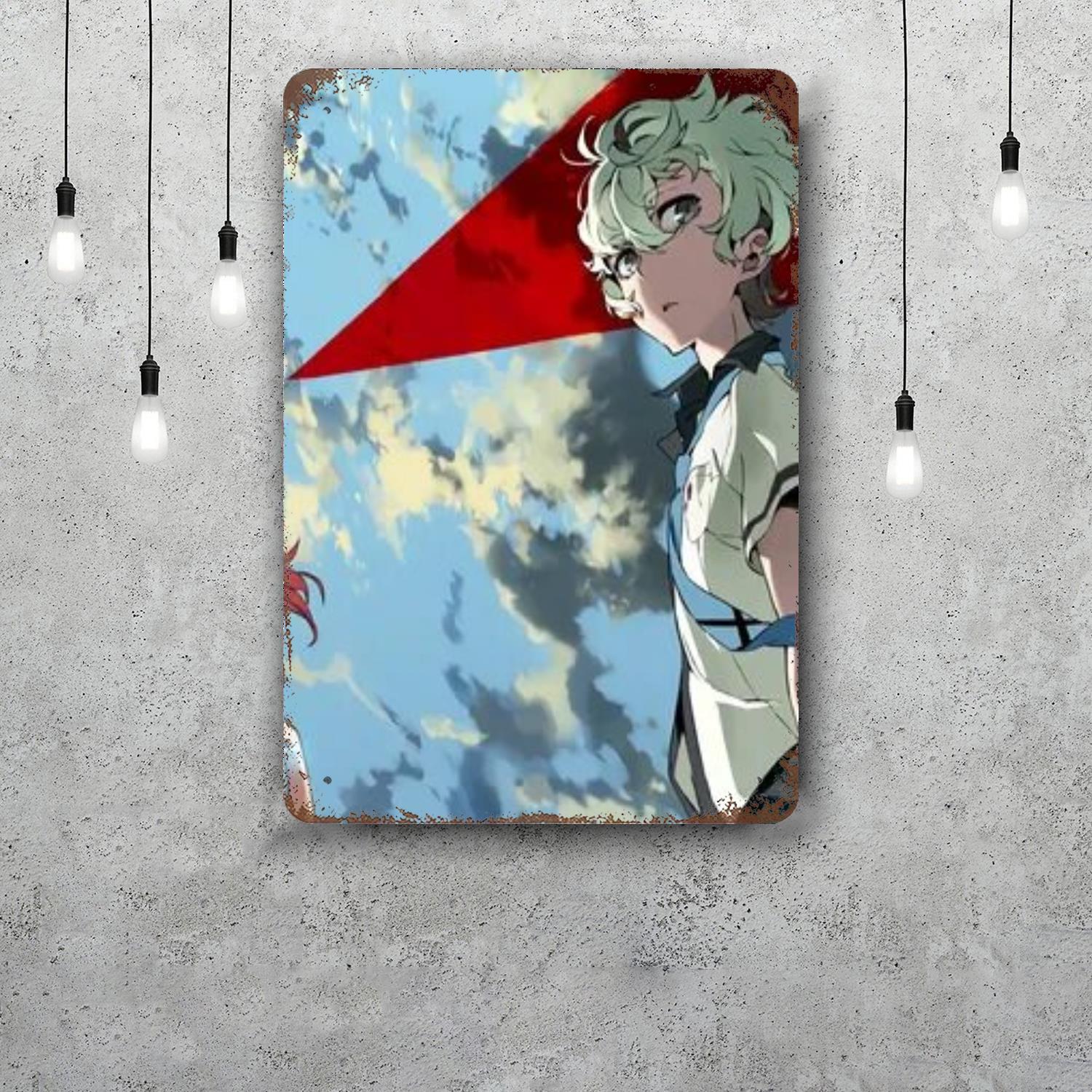 kiznaiver cartoon Classic Poster Rusty Metal Plaque Retro Decorative Plate Bar Man Cave Garage Club Metal Sign Wall Decoration 20x30cm(7.8x11.8inch)
kiznaiver cartoon Classic Poster Rusty Metal Plaque Retro Decorative Plate Bar Man Cave Garage Club Metal Sign Wall Decoration 20x30cm(7.8x11.8inch)