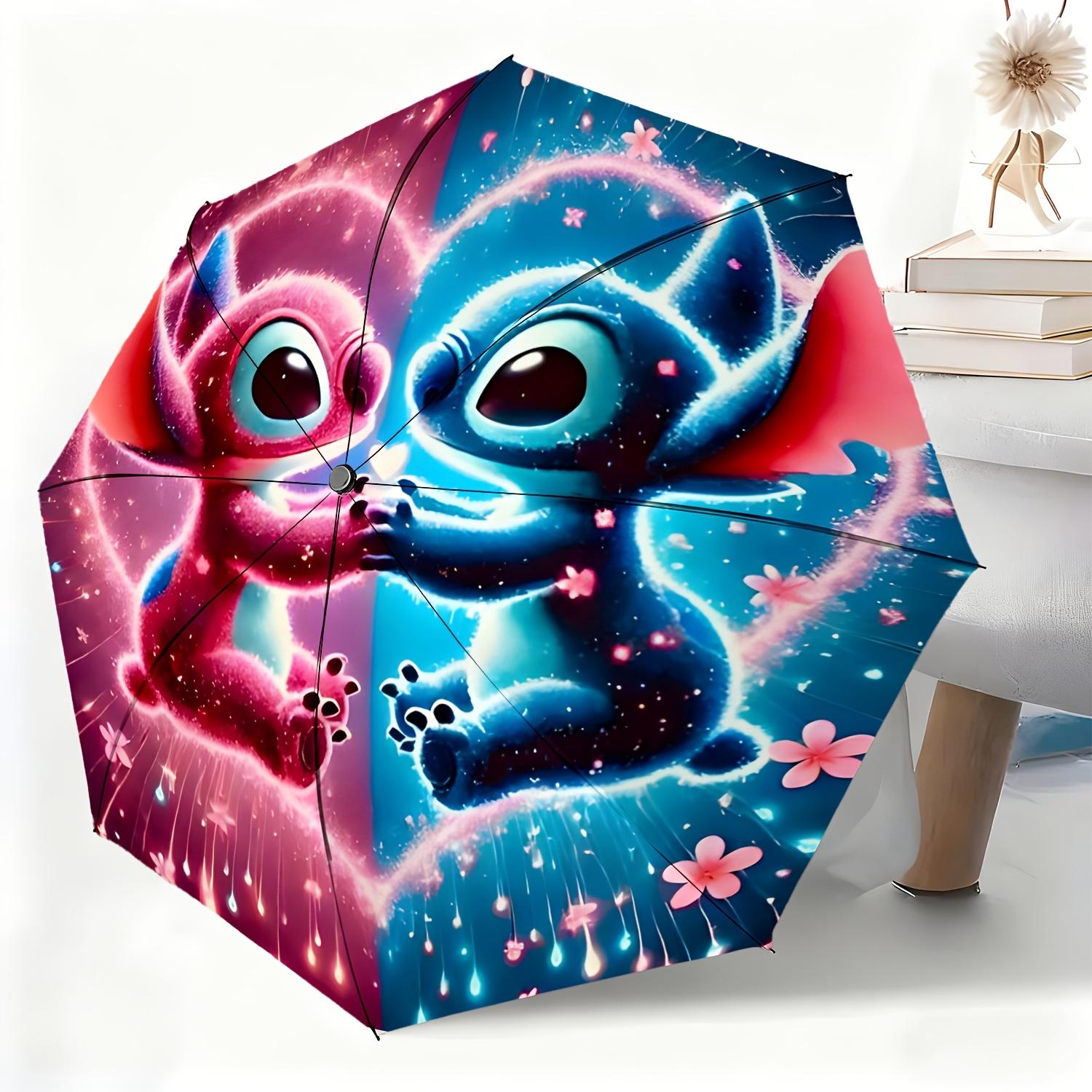 A Couple S Automatic Umbrella Featuring Stitch, Suitable for All Occasions As a Sun And Rain Umbrella, Portable Folding Design (as the picture,Iron&8K)
A Couple S Automatic Umbrella Featuring Stitch, Suitable for All Occasions As a Sun And Rain Umbrella, Portable Folding Design (as the picture,Iron&8K)