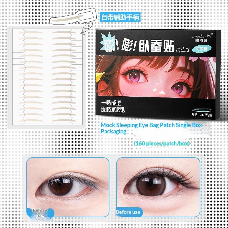160 Pcs Under-Eye Fake Teardrop Patch Ultra Stay Beautiful Eyes Invisible Waterproof Eye Big Eyes Makeup Tools Beginner Friendly onesize
160 Pcs Under-Eye Fake Teardrop Patch Ultra Stay Beautiful Eyes Invisible Waterproof Eye Big Eyes Makeup Tools Beginner Friendly onesize