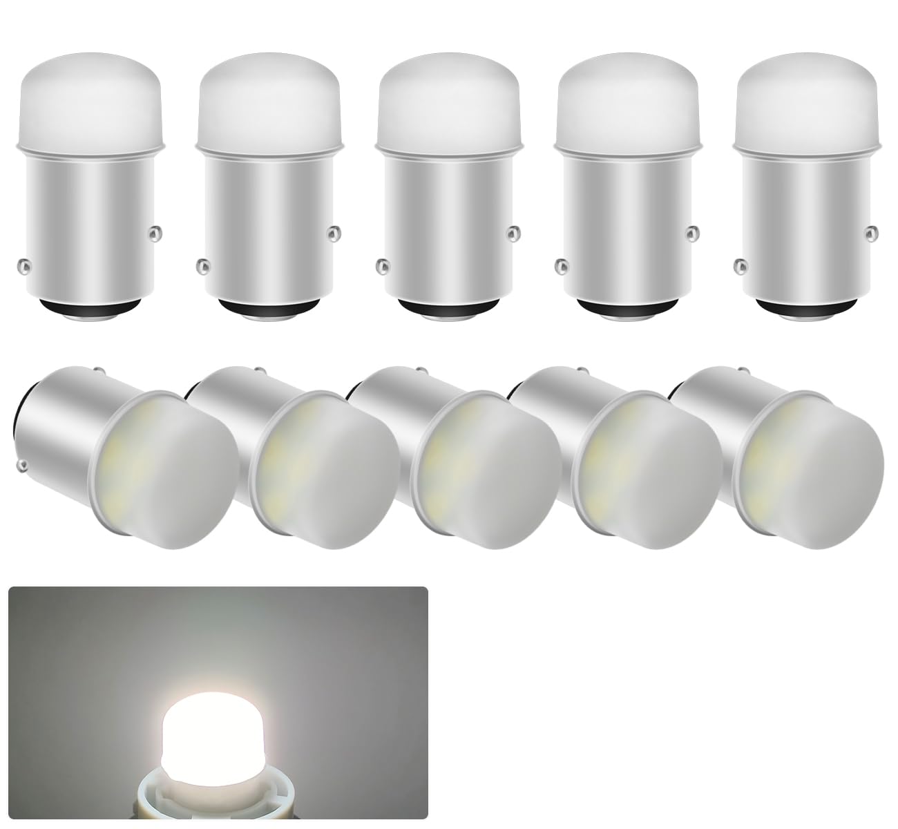 Kazuki S25 LED Double White Turn Signal Back Lamp 180 Degree Step Pin Brake S25 double белый
Kazuki S25 LED Double White Turn Signal Back Lamp 180 Degree Step Pin Brake S25 double белый