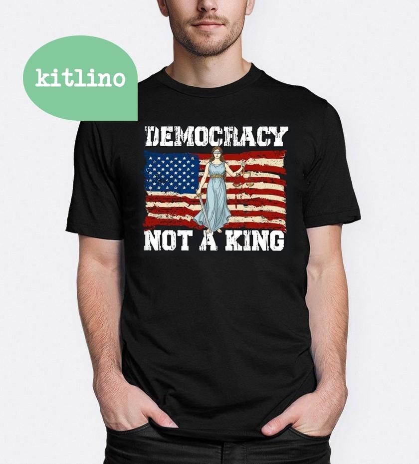 No Kings in America Anti Trump Political Unisex T-Shirt XXXL
No Kings in America Anti Trump Political Unisex T-Shirt XXXL