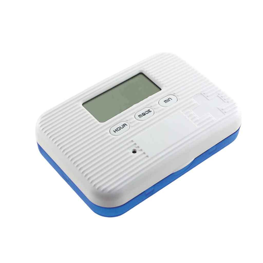 Электронное напоминание о таблетках с 5 сигналами тревоги. Контейнер для лекарств.
Электронное напоминание о таблетках с 5 сигналами тревоги. Контейнер для лекарств.