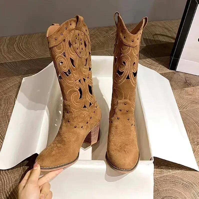 Дизайн Полые Вышитые Винтажные Вестерн Сапоги Женские Осень Массивный Каблук До Колена Ковбойские Сапоги Женские Искусственная Кожа Рыцарские Ботильоны 40 коричневый
Дизайн Полые Вышитые Винтажные Вестерн Сапоги Женские Осень Массивный Каблук До Колена Ковбойские Сапоги Женские Искусственная Кожа Рыцарские Ботильоны 40 коричневый