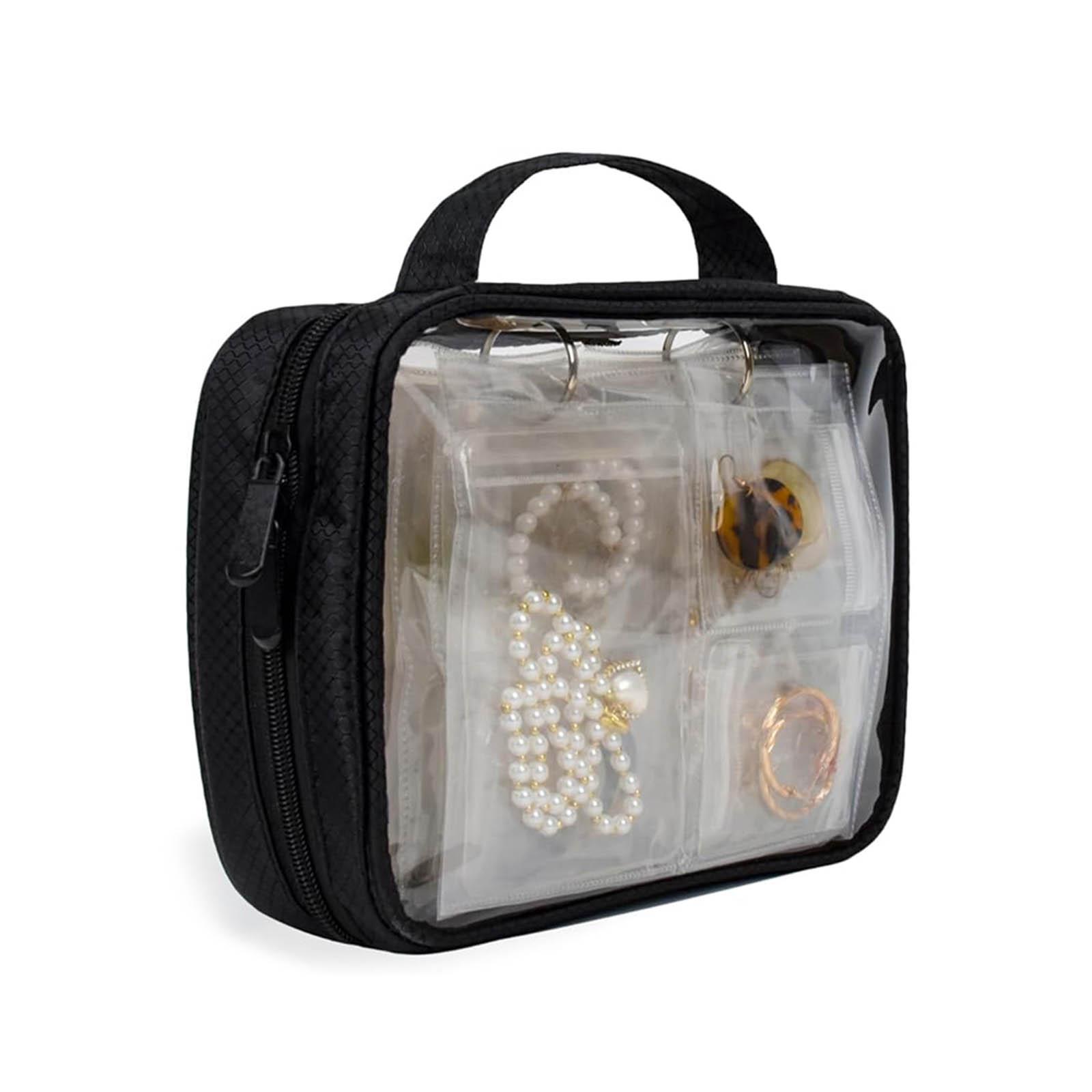 Practical Sturdy PVC Jewelry Travel Bag with Clear Designs and Zipper Convenient for Convenient Access and Protective
Practical Sturdy PVC Jewelry Travel Bag with Clear Designs and Zipper Convenient for Convenient Access and Protective