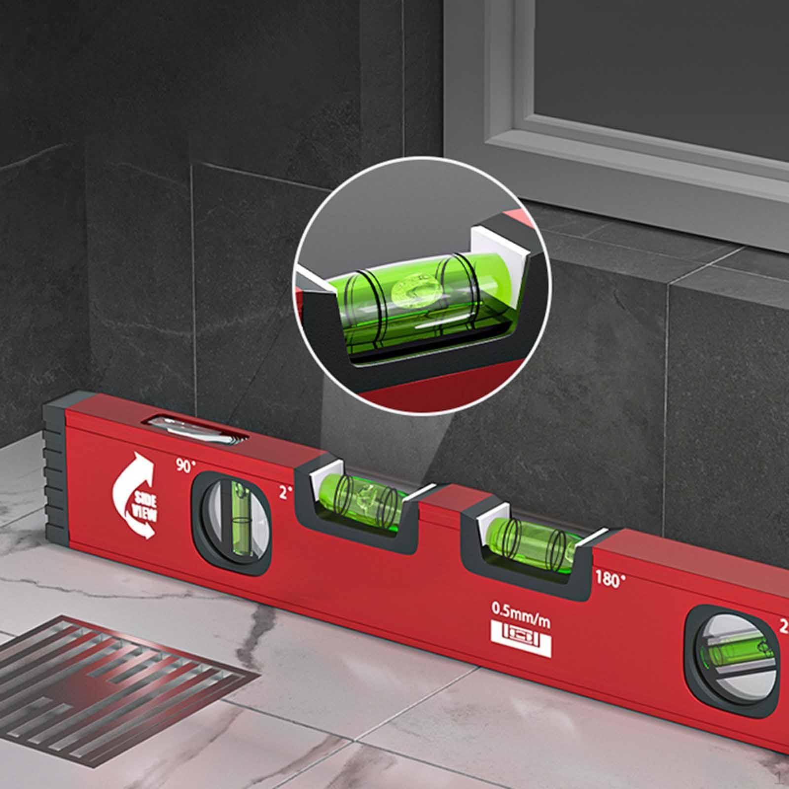 Bubble Level Slope Leveler Tool with 5 Vials for Floor Marking Cutting 
Bubble Level Slope Leveler Tool with 5 Vials for Floor Marking Cutting
