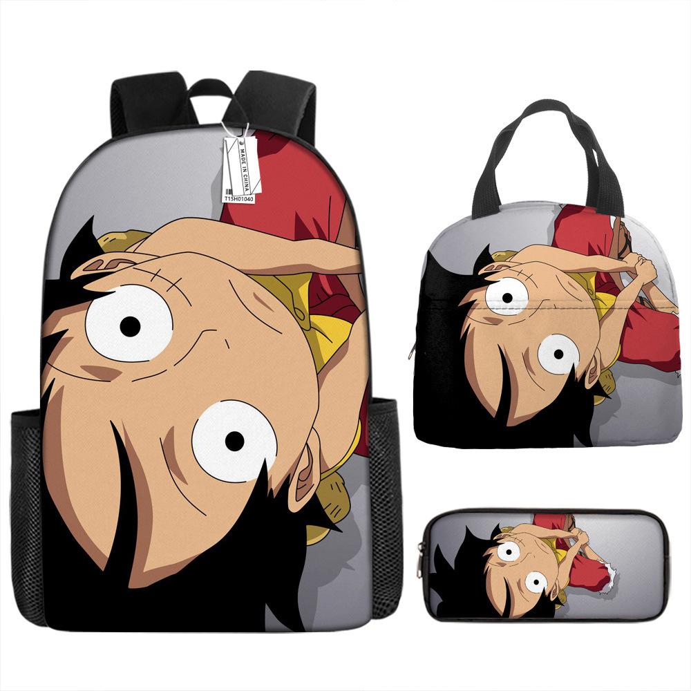 ONE PIECE one piece шкільний рюкзак Рюкзак Луффі Учні початкової та середньої школи Рюкзак великої місткості Дитяча сумка для обіду 15 backpack
ONE PIECE one piece шкільний рюкзак Рюкзак Луффі Учні початкової та середньої школи Рюкзак великої місткості Дитяча сумка для обіду 15 backpack