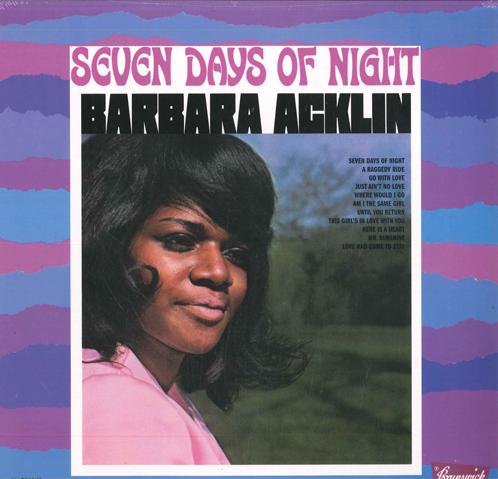 LP Record BARBARA ACKLIN - Seven Days Of Night BL754148 Brunswick 2003 US Soul/Funk
LP Record BARBARA ACKLIN - Seven Days Of Night BL754148 Brunswick 2003 US Soul/Funk
