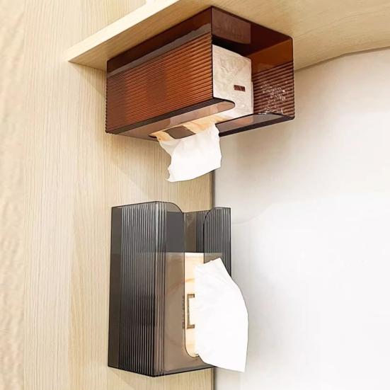 Yousheng Wall Mounted Tissue Box Holder Large Capacity Transparent Design Simple Installation Bathroom Tissue Paper Box чистий
Yousheng Wall Mounted Tissue Box Holder Large Capacity Transparent Design Simple Installation Bathroom Tissue Paper Box чистий