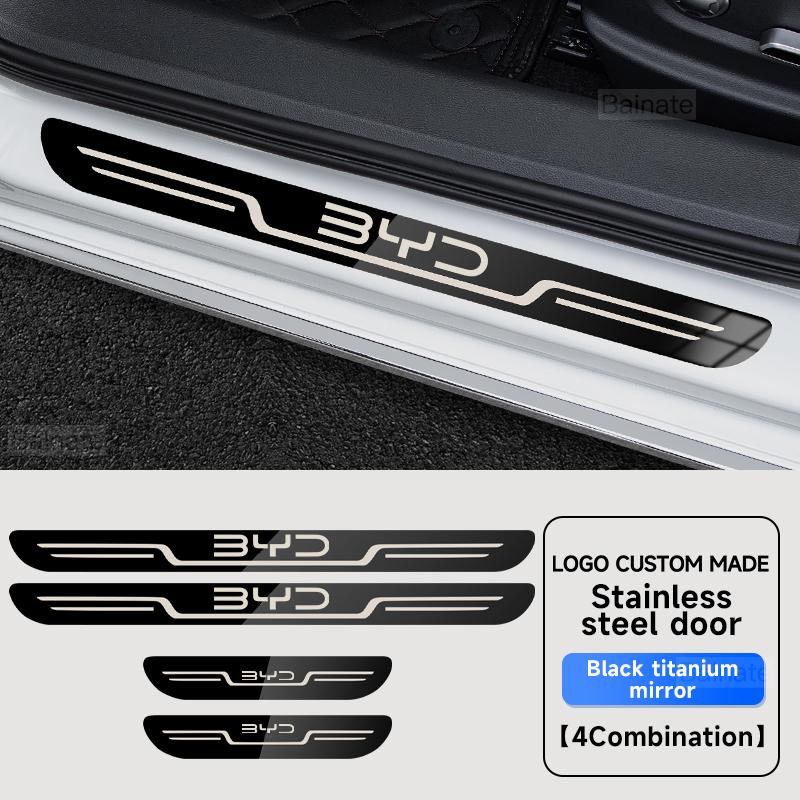 Car Stainless Steel Door Sill Scuff Plate For BYD Atto 3 Dolphin Seal Tang F3 Dmi Song Yuan EV 2023 2024 Atto 4 Car Accessories
Car Stainless Steel Door Sill Scuff Plate For BYD Atto 3 Dolphin Seal Tang F3 Dmi Song Yuan EV 2023 2024 Atto 4 Car Accessories