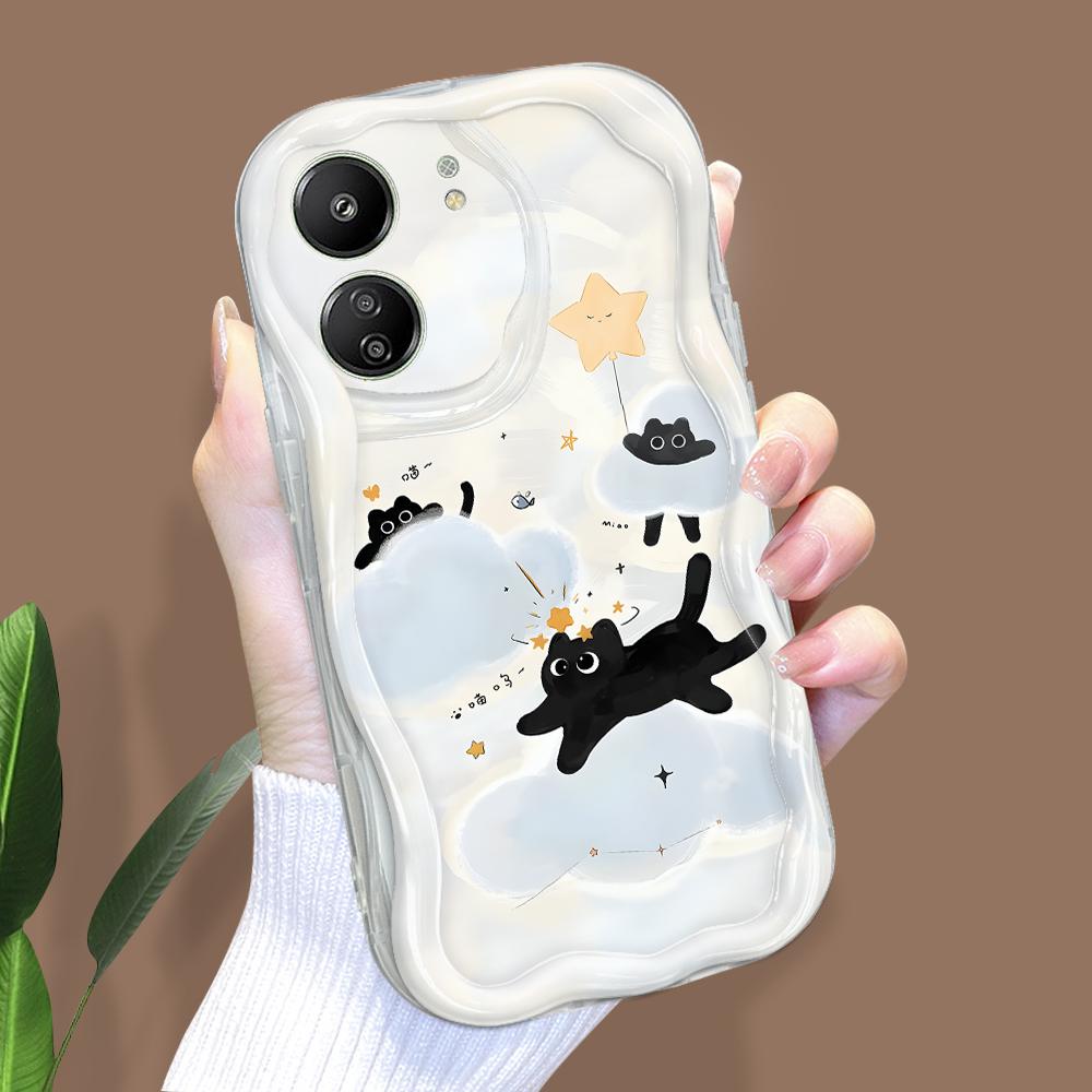 Милый мультяшный узор, кремовая текстура, мягкий силиконовый чехол с волнистыми краями, чехол для телефона Xiaomi Redmi Redmi 14C прозрачный
Милый мультяшный узор, кремовая текстура, мягкий силиконовый чехол с волнистыми краями, чехол для телефона Xiaomi Redmi Redmi 14C прозрачный