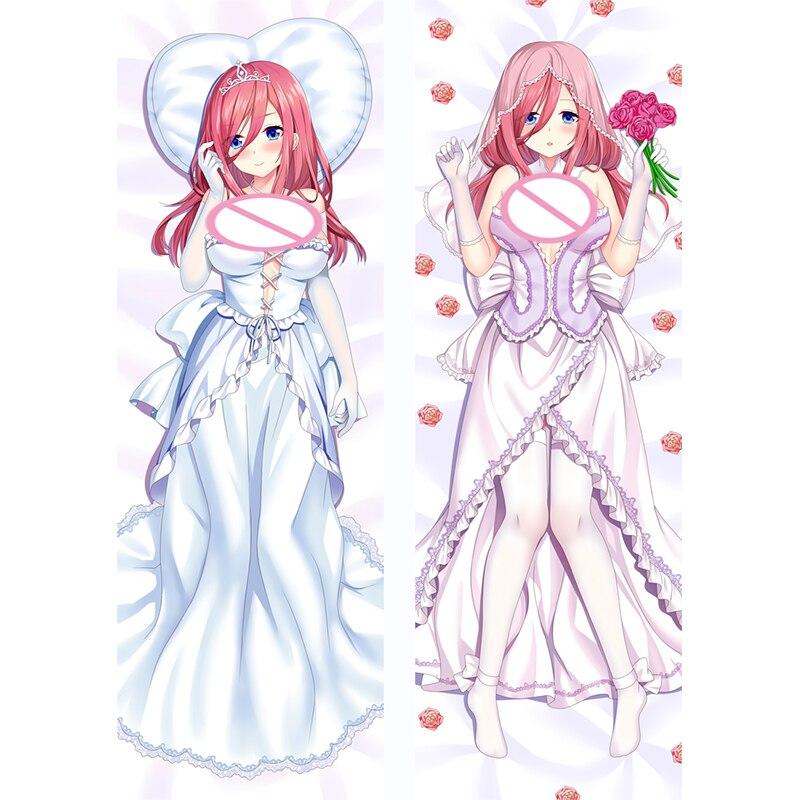 60x180 см Nakano Miku Dakimakura Косплей Аниме Наволочка на все тело 3D двусторонняя квинтэссенция наволочка Quintuplets
60x180 см Nakano Miku Dakimakura Косплей Аниме Наволочка на все тело 3D двусторонняя квинтэссенция наволочка Quintuplets