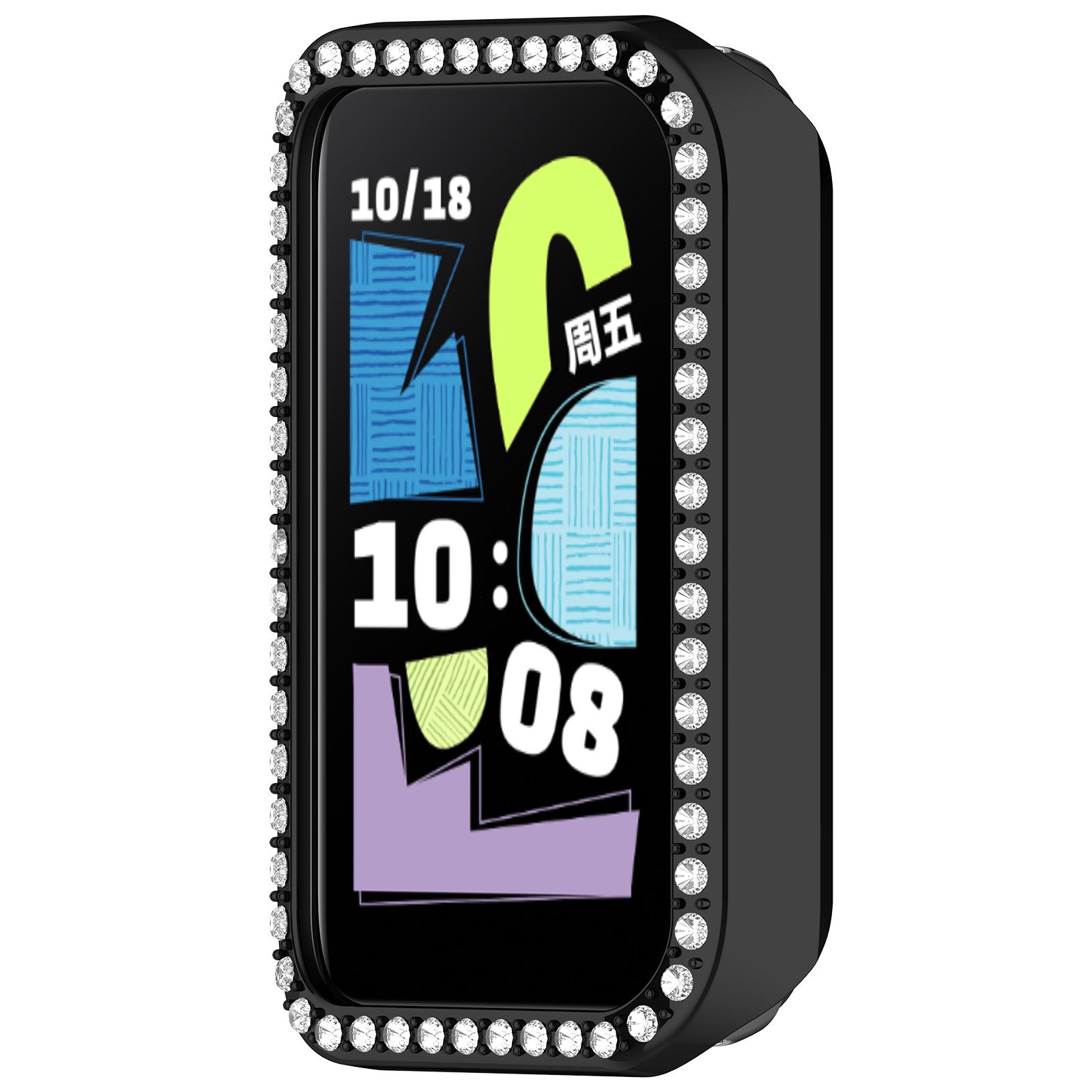For Honor Band 10 Watch Case Rhinestone Decor Hollow Electroplating PC Watch Cover Silver
For Honor Band 10 Watch Case Rhinestone Decor Hollow Electroplating PC Watch Cover Silver