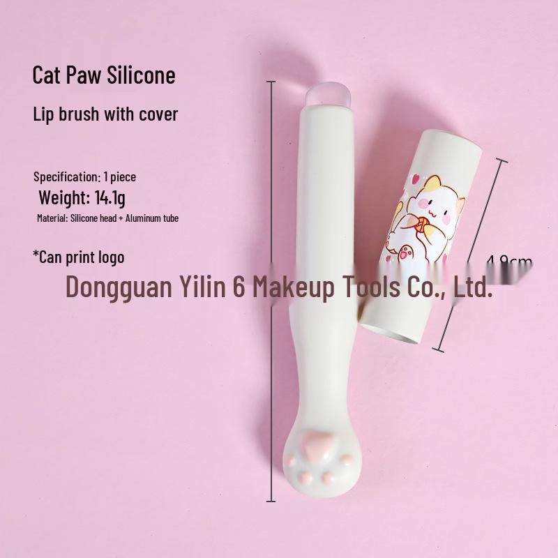 Силиконовая кисть для губ Cat Paw M51: Милый, Портативный, Без следов, Круглый с крышкой. Идеально для консилера для подушечек пальцев и легкой очистки.
Силиконовая кисть для губ Cat Paw M51: Милый, Портативный, Без следов, Круглый с крышкой. Идеально для консилера для подушечек пальцев и легкой очистки.