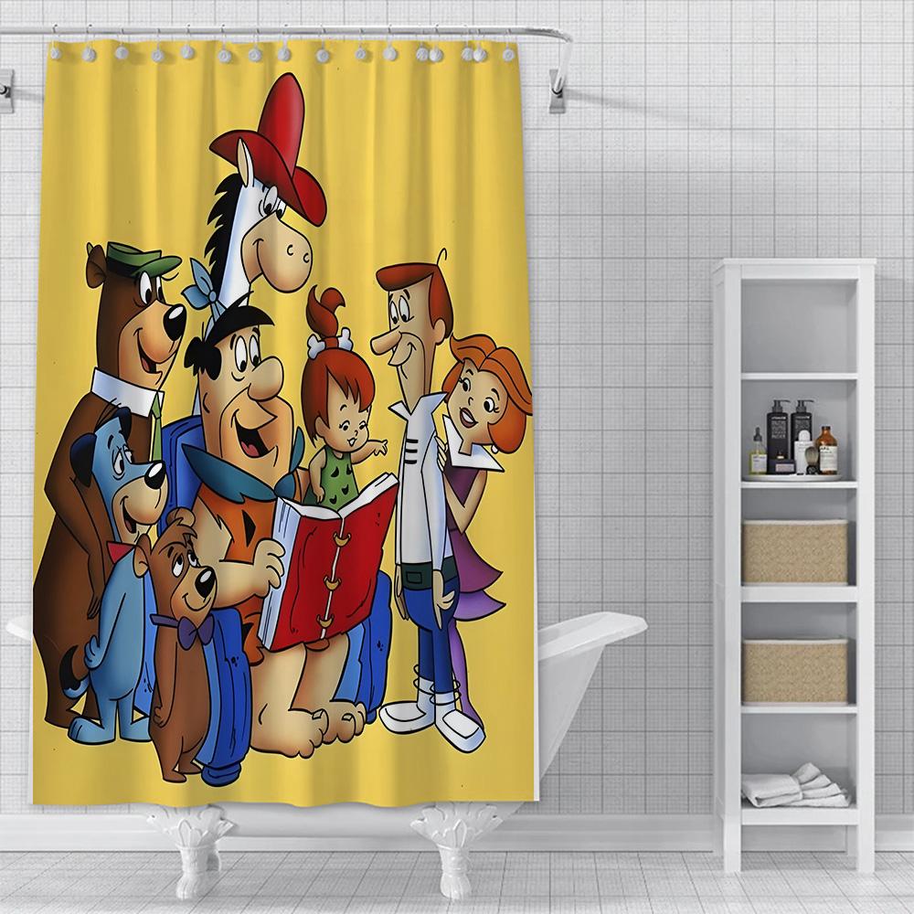 Shower Curtain Waterproof Polyester Fabric Paint Colorful Curtains Classic Cartoon Flintstones Home Bathroom Decor With Hook W60H190(CM)-1 Pcs
Shower Curtain Waterproof Polyester Fabric Paint Colorful Curtains Classic Cartoon Flintstones Home Bathroom Decor With Hook W60H190(CM)-1 Pcs