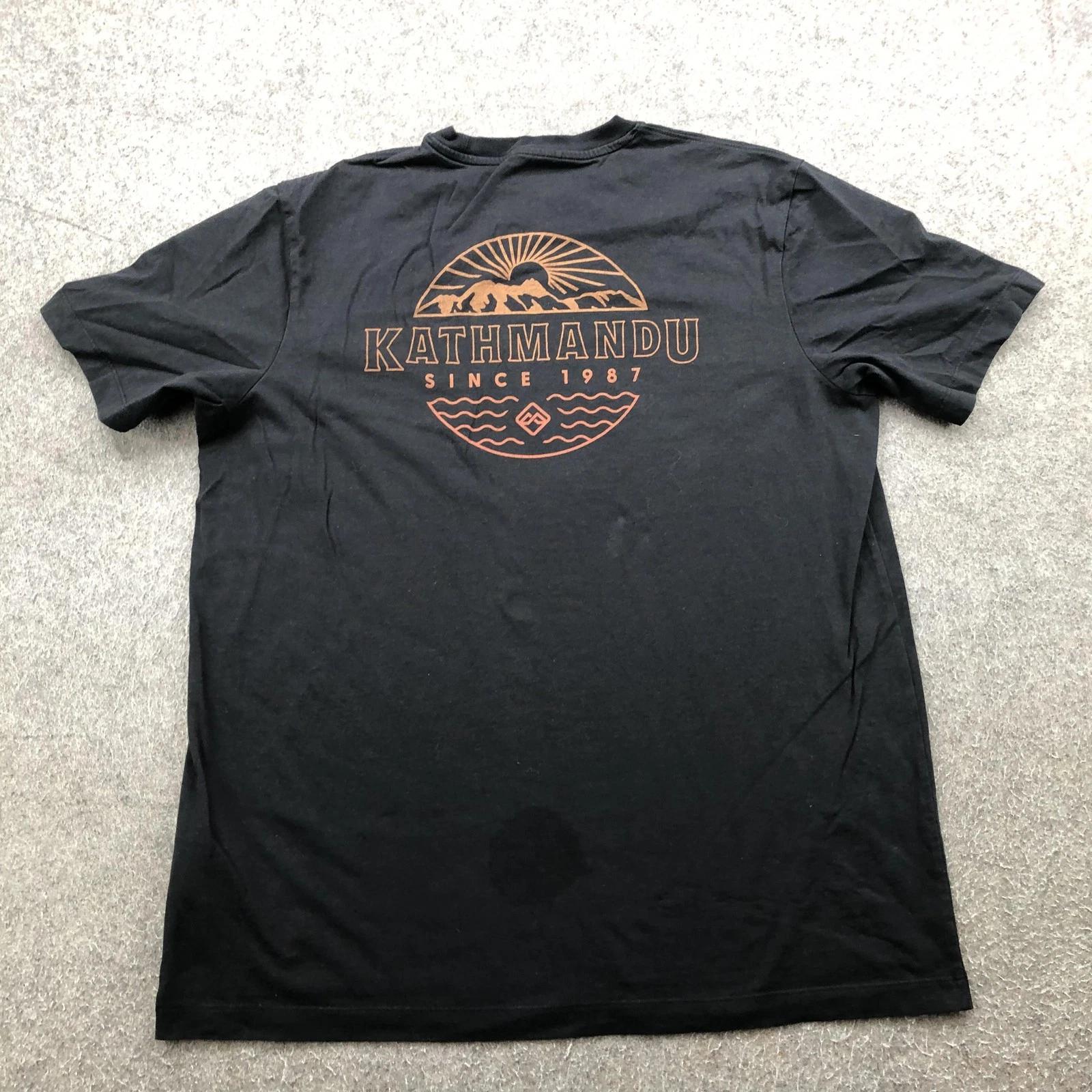Kathmandu Shirt Mens XL Black Since 1987 Graphic Back Print Outdoor Hiking Logo 4XL
Kathmandu Shirt Mens XL Black Since 1987 Graphic Back Print Outdoor Hiking Logo 4XL