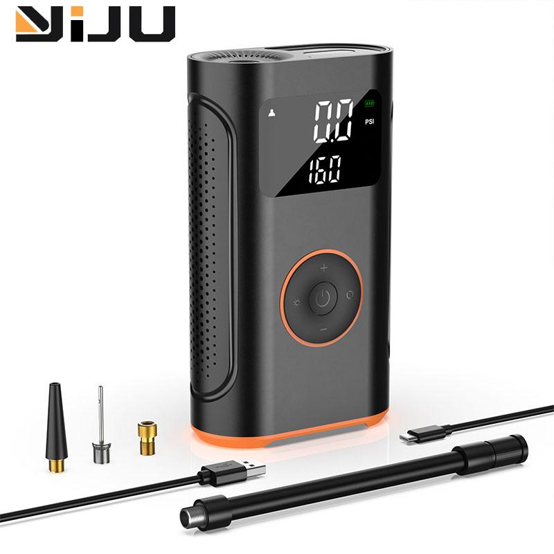 Tire Inflator Portable Air Compressor, Bike Pump with Gauge, Portable Tire Pump for Car, Bike, Motorcycle Tires, Balls, and More
Tire Inflator Portable Air Compressor, Bike Pump with Gauge, Portable Tire Pump for Car, Bike, Motorcycle Tires, Balls, and More