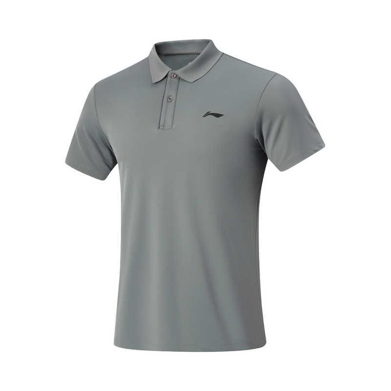 Li Ning Fitness Series Solid Color Simple Versatile Casual Short Sleeve Polo Shirt Men tops Gray APLU141-5 S
Li Ning Fitness Series Solid Color Simple Versatile Casual Short Sleeve Polo Shirt Men tops Gray APLU141-5 S