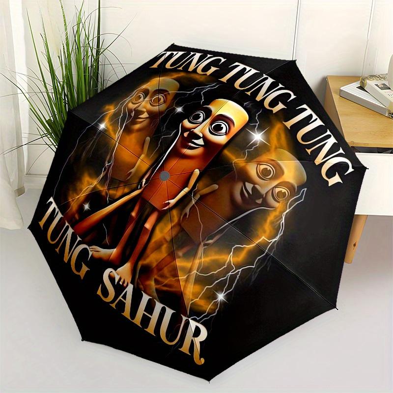 1pc Tung Tung Tung Sahur Umbrella with Plastic Handle,Suitable for All Seasons Home Travel Outdoor UmbrellaM1083
1pc Tung Tung Tung Sahur Umbrella with Plastic Handle,Suitable for All Seasons Home Travel Outdoor UmbrellaM1083