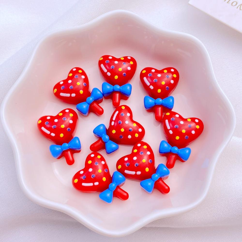 10Pcs New Cute Resin Cartoon Candy Lollipop Donut Lips Series Flat Back Manicure Parts Embellishments For Hair Bows Accessories
10Pcs New Cute Resin Cartoon Candy Lollipop Donut Lips Series Flat Back Manicure Parts Embellishments For Hair Bows Accessories