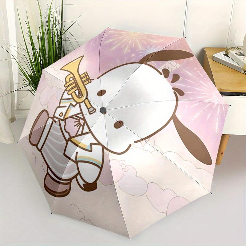 1pc Pochacco Pattern Automatic Umbrella is Fashionable and Good-Looking, a Portable 3-Fold Umbrella, Suitable for Travel and Daily Use, a Travel Umbre
1pc Pochacco Pattern Automatic Umbrella is Fashionable and Good-Looking, a Portable 3-Fold Umbrella, Suitable for Travel and Daily Use, a Travel Umbre