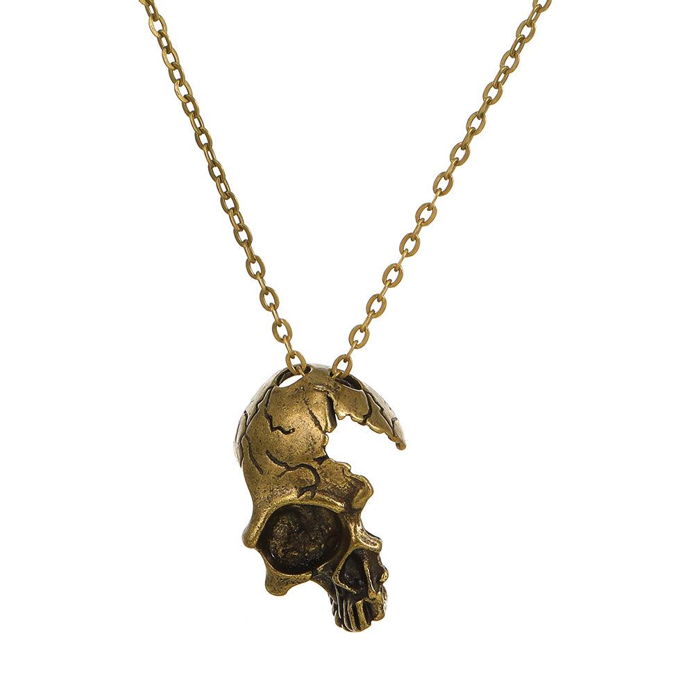 Vintage Skull Face Necklace for Women Men Punk Incomplete Skeleton Face Pendant Chain Choker Jewelry Accessories Party Gift 2023
Vintage Skull Face Necklace for Women Men Punk Incomplete Skeleton Face Pendant Chain Choker Jewelry Accessories Party Gift 2023