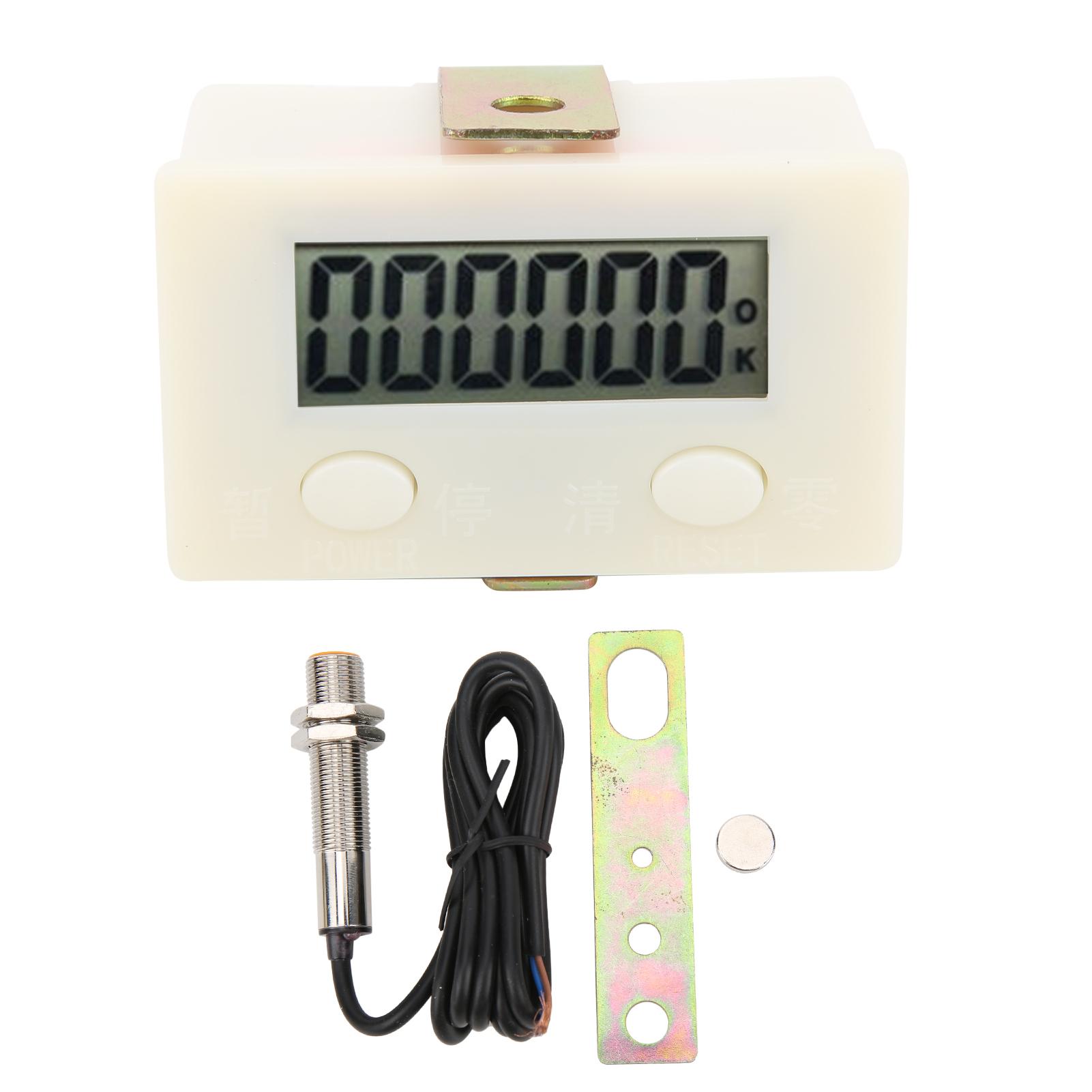 HX6A Digital Punch Counter LCD MagneticInduction Portable Industrial Electronic Counter
HX6A Digital Punch Counter LCD MagneticInduction Portable Industrial Electronic Counter
